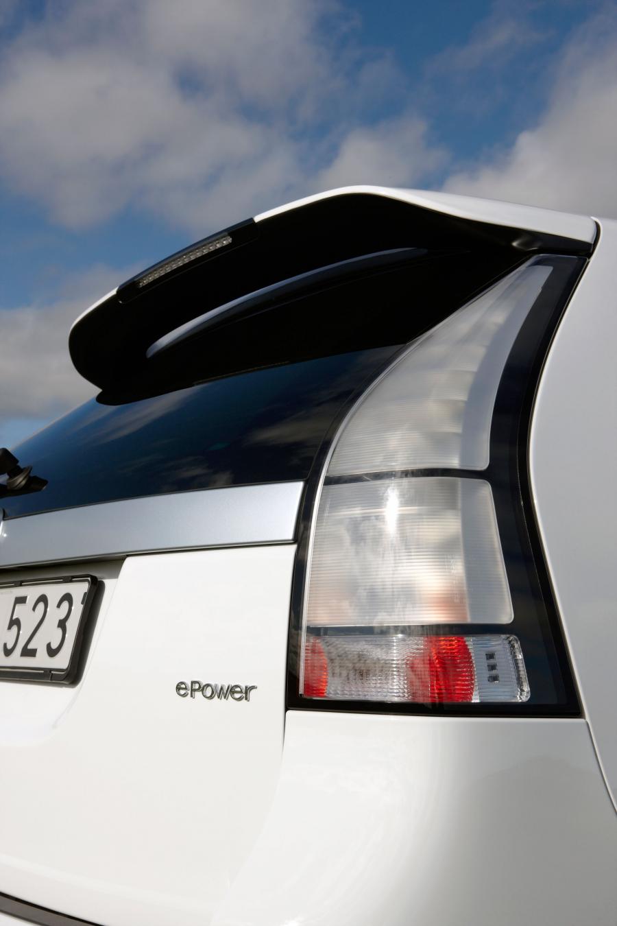  Saab 9-3 ePower Concept 2010 года  (фото 2 из 20)